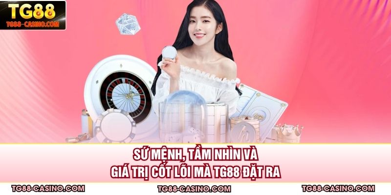 Sứ mệnh, tầm nhìn và giá trị cốt lõi mà TG88 đặt ra